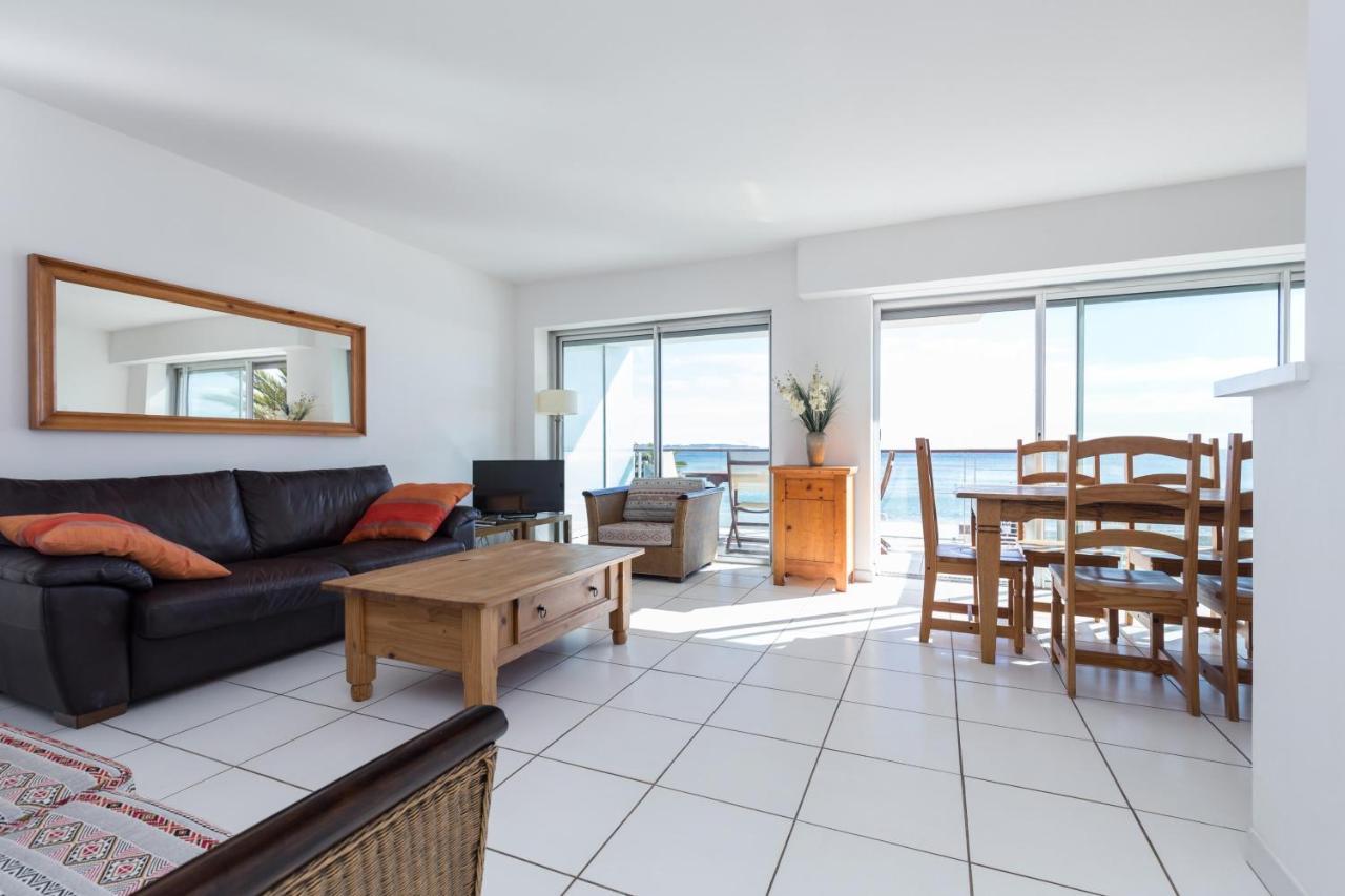 Bright Two Bedroomed Apartment On The Beach In Cannes With Huge Terrace With Fabulous Sea Views - 2001 Εξωτερικό φωτογραφία