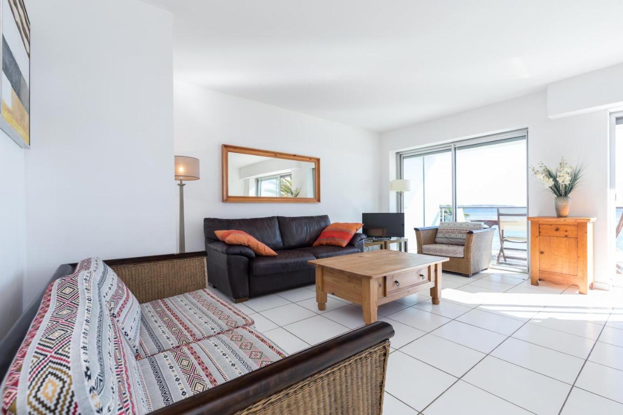 Bright Two Bedroomed Apartment On The Beach In Cannes With Huge Terrace With Fabulous Sea Views - 2001 Εξωτερικό φωτογραφία